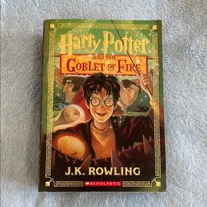 Harry Potter and the Goblet of Fire paperback book